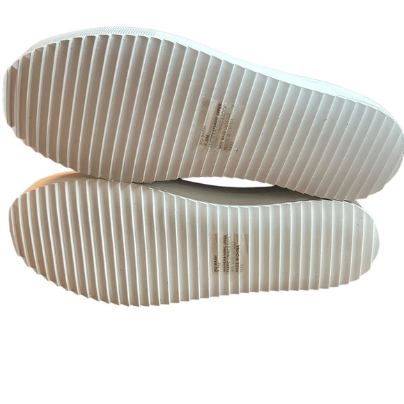 AQUA Womens Black Mixed Media Bash Round Toe Platform Leather Sneakers 7.5 - Picture 11 of 12